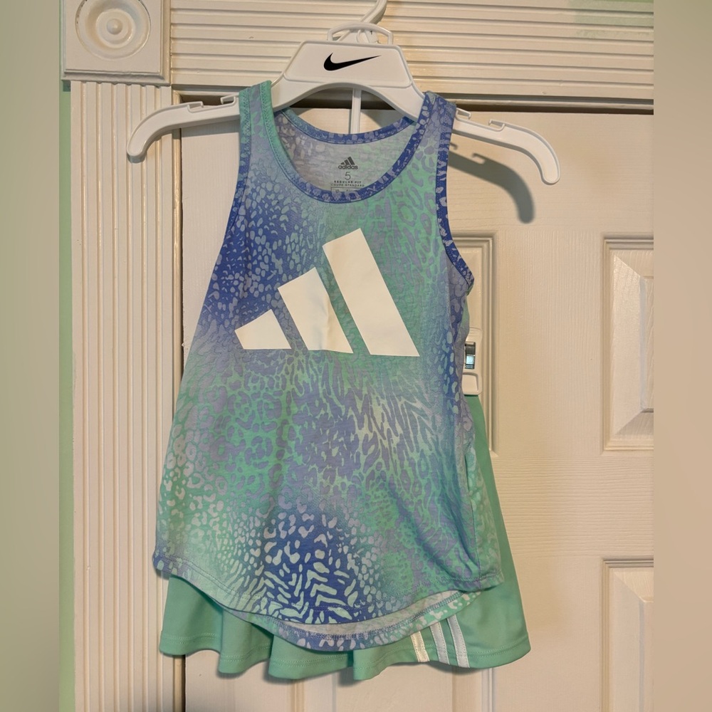 Toddler Girls Adidas Tennis Outfit